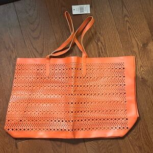 Saks Fifth Avenue Laser Cut Tote
